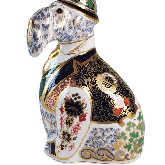 Royal Crown Derby Irish Blue Kerry Dog – Limited Edition (960/1000) - Picture 5 of 8